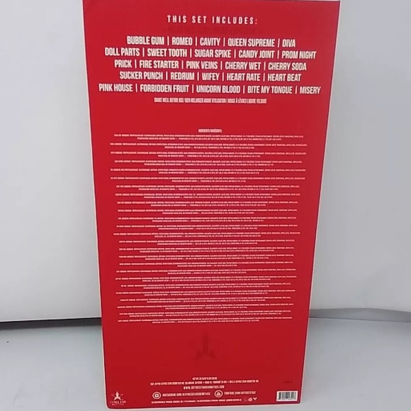 Jeffree Star Cosmetics “The Vault - Blood Sugar” 25 Pcs Liquid Lipstick 💄💋💄 - Picture 8 of 8